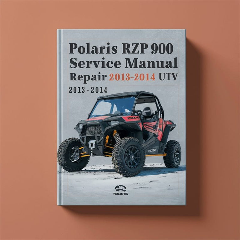 Polaris RZR XP 900 Service Manual Repair 2013-2014 UTV PDF