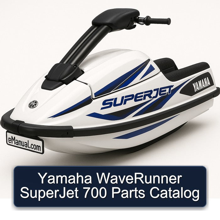 Yamaha Waverunner Superjet 700 Parts Catalog PDF
