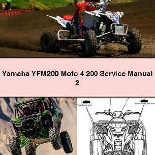 Yamaha YFM200 Moto 4 200 Service Manual 2