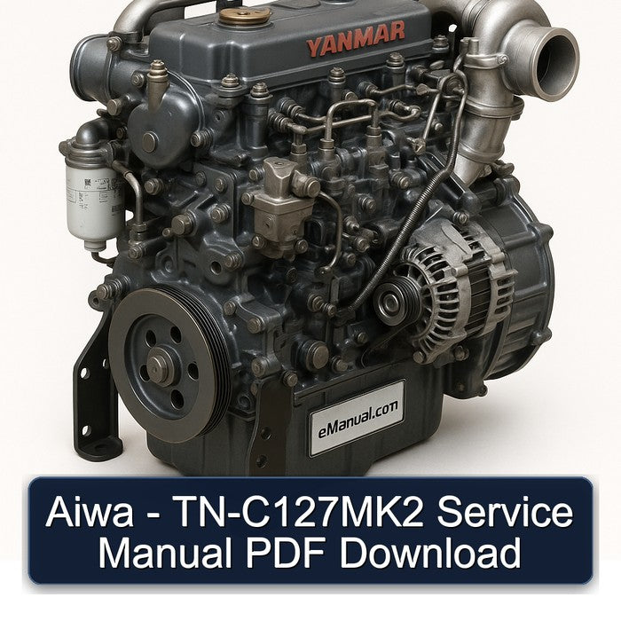 Yanmar 3 TN 4 Series Aiwa - Tn-c127mk2 Service Repair Workshop Manual PDF