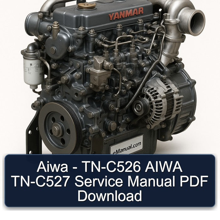 Yanmar 3 TN 4 Series Aiwa - TN-C526 TN-C527 Service Repair Workshop Manual PDF
