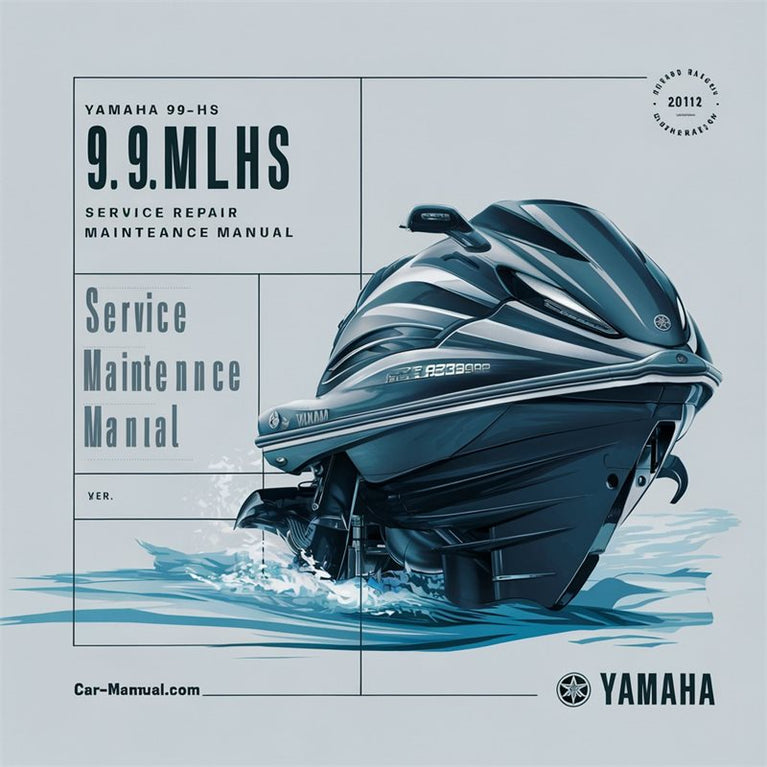 Yamaha 9.9mlhs Outboard Service Repair Workshop Manual PDF