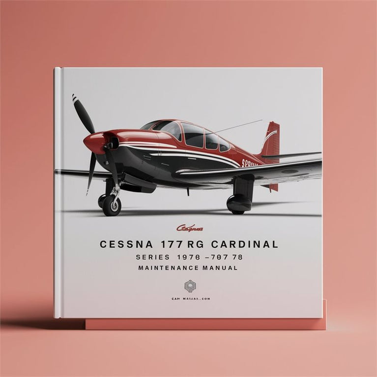1976-1978 Cessna 177RG Cardinal Series (par Service Repair Workshop Manual PDF