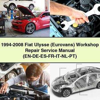 Manual de servicio y reparación del taller Fiat Ulysse (Eurovans) 1994-2008 (EN-DE-ES-FR-IT-NL-PT)