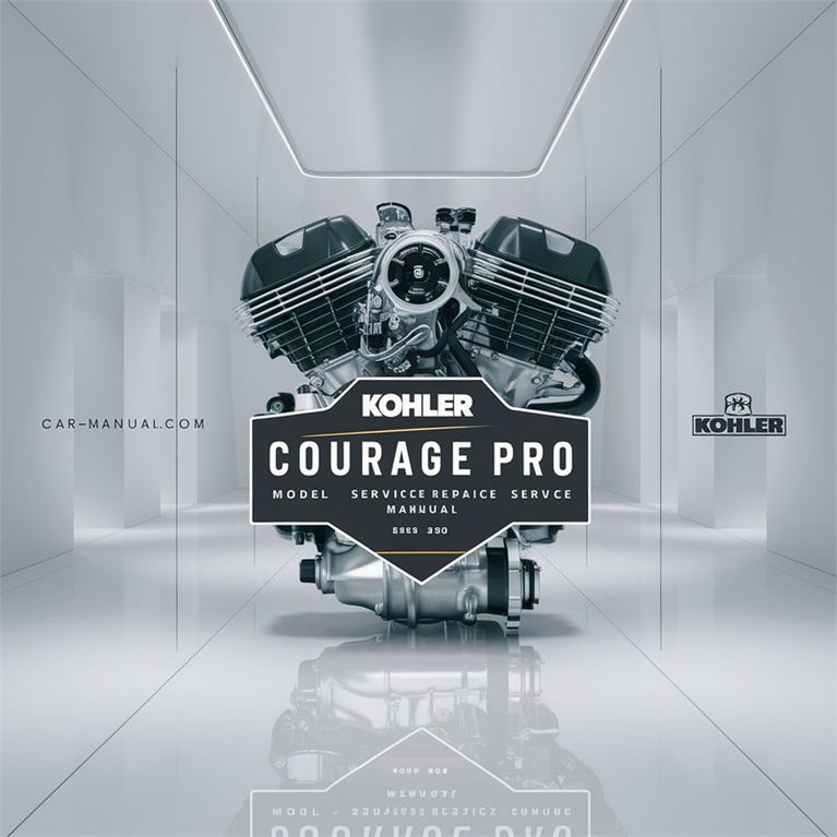 Kohler Courage Series PRO Model SV830 25HP Engine Service Repair Workshop Manual PDF
