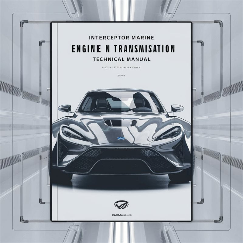 Isuzu Marine Interceptor Engine N Transmission Manu Service Repair Workshop Manual PDF