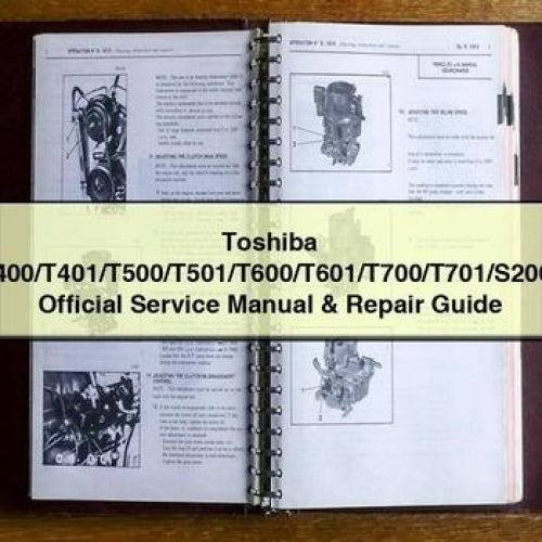 Toshiba Tlp-t400/t401/t500/t501/t600/t601/t700/t701/s200/s201 Official Service Repair Workshop Manual PDF