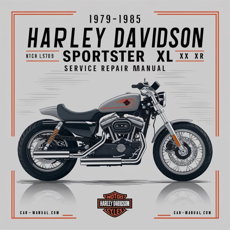 1979-1985 Harley Davidson Sportster XL XR Service Repair Workshop Manual PDF