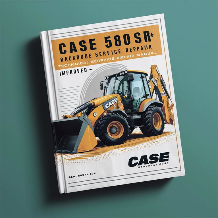 Case 580SR Backhoe Loader - Improved Service Repair Workshop Manual PDF
