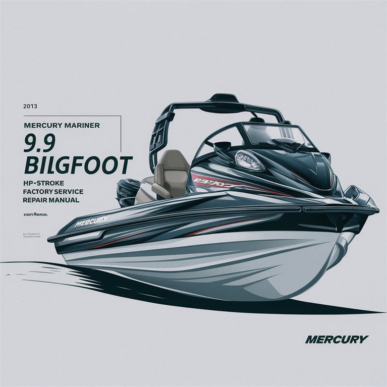 Mercury Mariner 9.9 Bigfoot HP 4-stroke Service Repair Workshop Manual PDF
