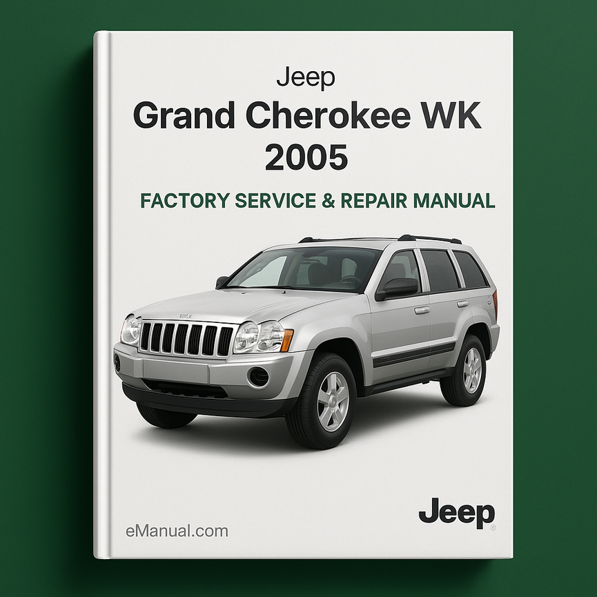 Manual de reparación y servicio de fábrica del Jeep Grand Cherokee WK 2005