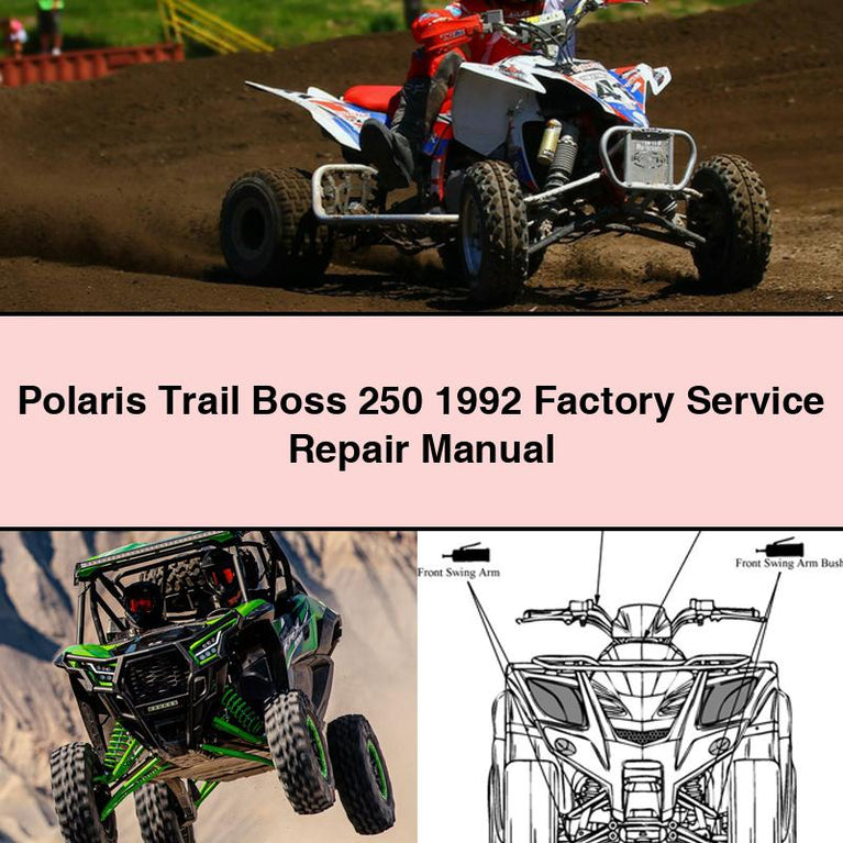 Polaris Trail Boss 250 1992 Factory Service Repair Manual