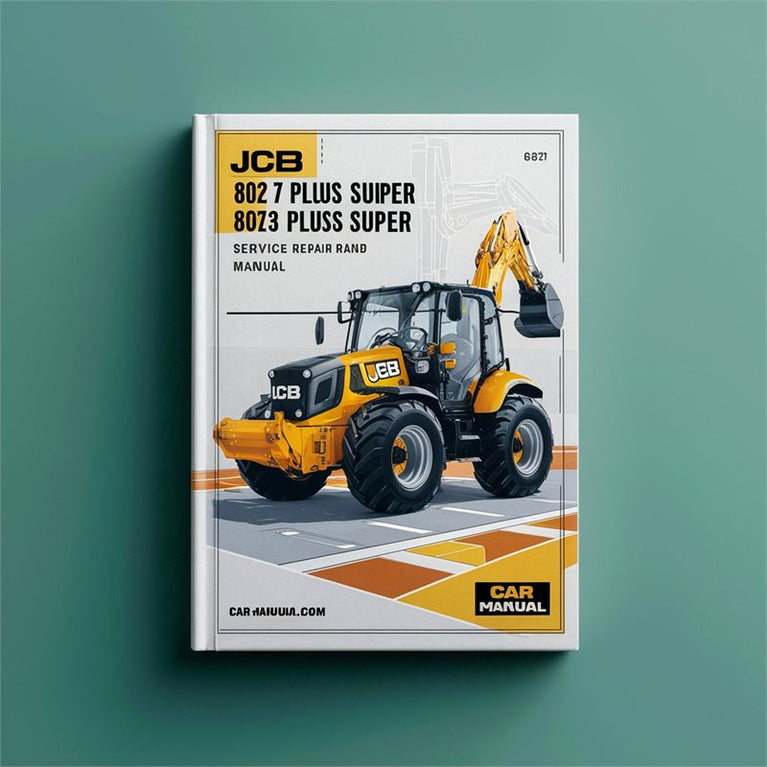 JCB 802.7 Plus Super 803 804 Mini Excavator Service Repair Workshop Manual PDF
