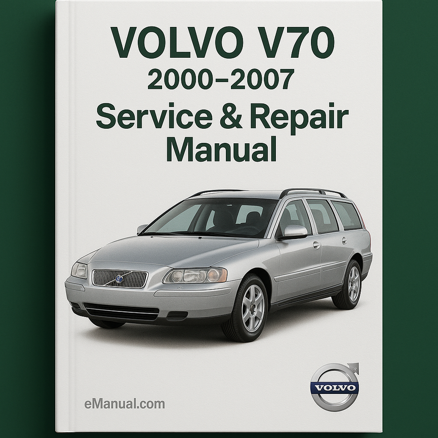 Manual de servicio y reparación de Volvo V70 2000-2007
