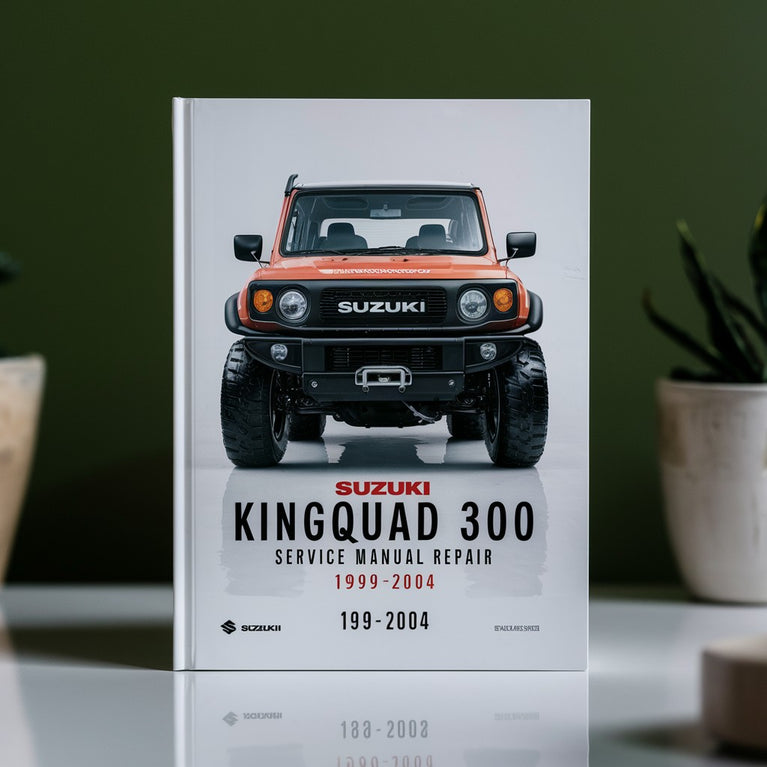 Suzuki KingQuad 300 Service Manual Repair 1999-2004 LT-F300 LT-F300F