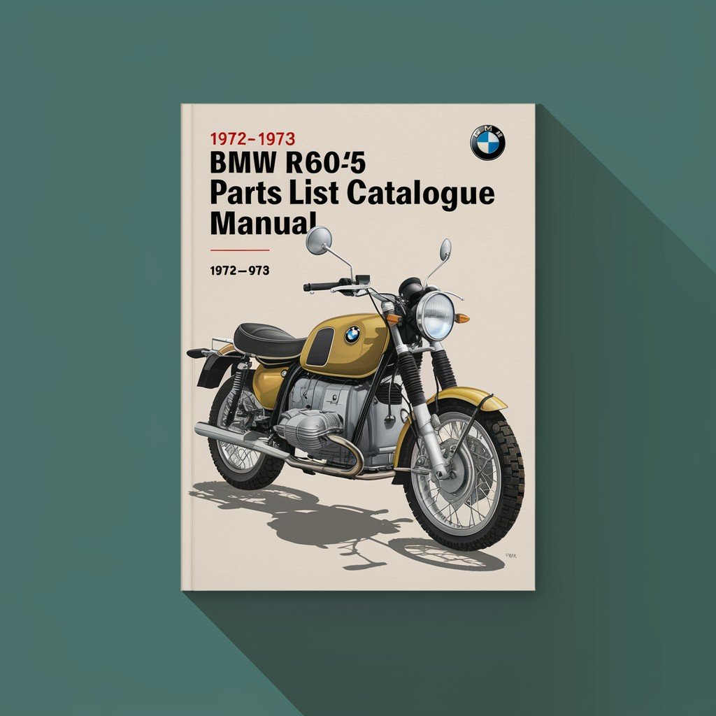 1972 1973 BMW R60/5 parts list catalogue Manual View webpages ( )