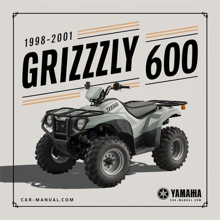 1998-2001 Yamaha Grizzly 600 Service Repair Workshop Manual PDF