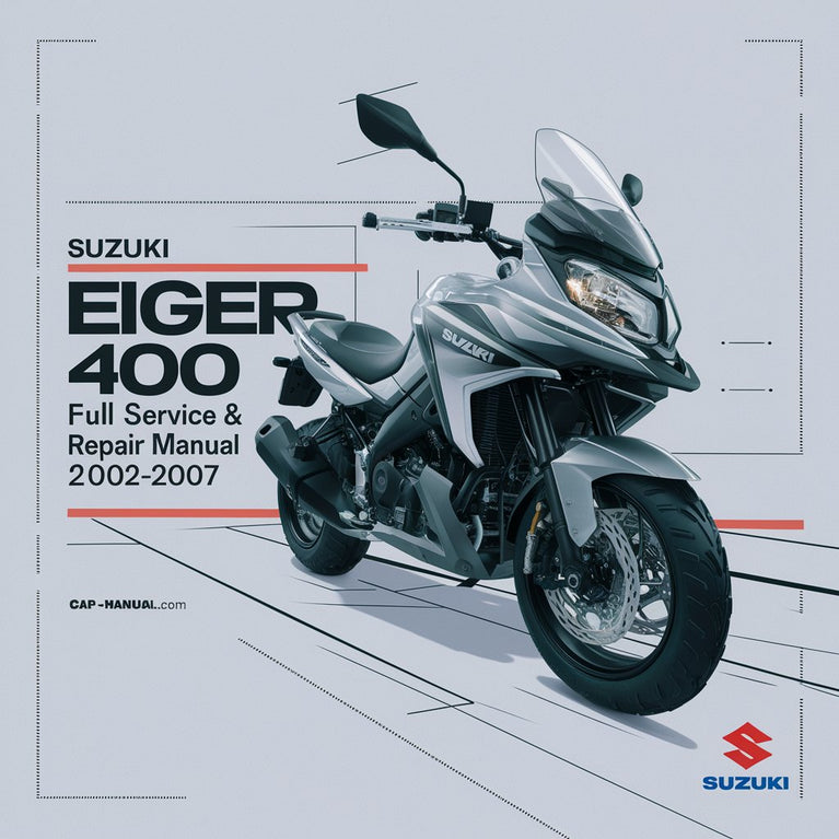 Suzuki EIGER 400 ATV Full Service Repair Manual 2002-2007