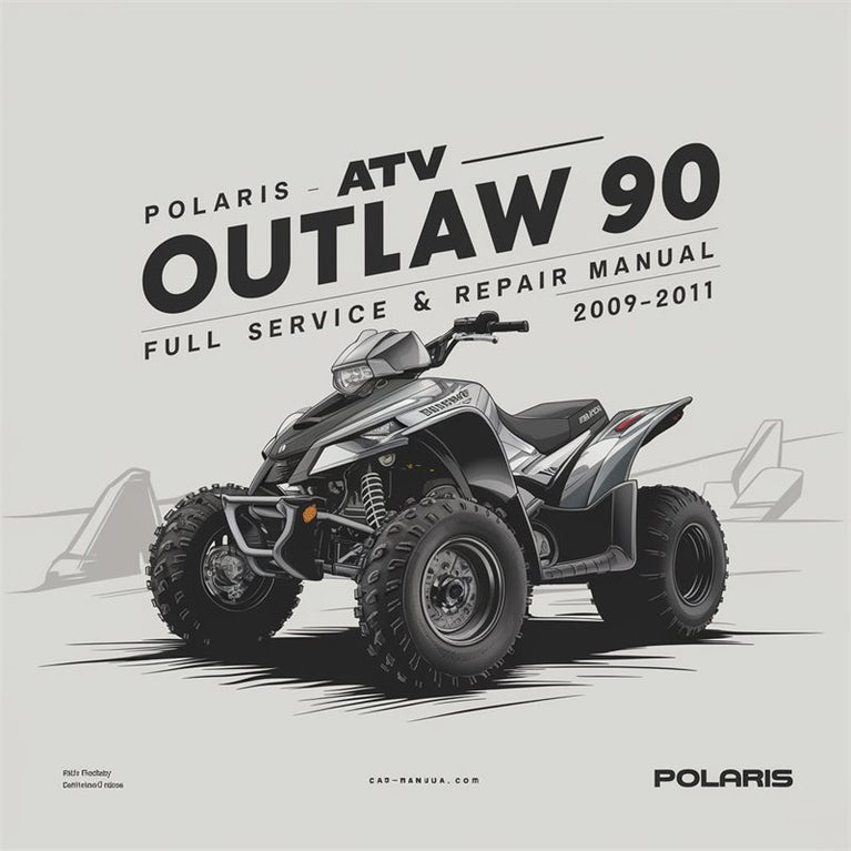 2009-2011 Polaris Outlaw 90 ATV Service Repair Workshop Manual PDF