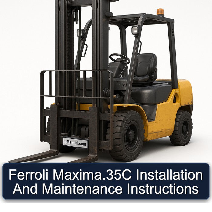 Ferroli Maxima.35c Installation Service Repair Workshop Manual PDF