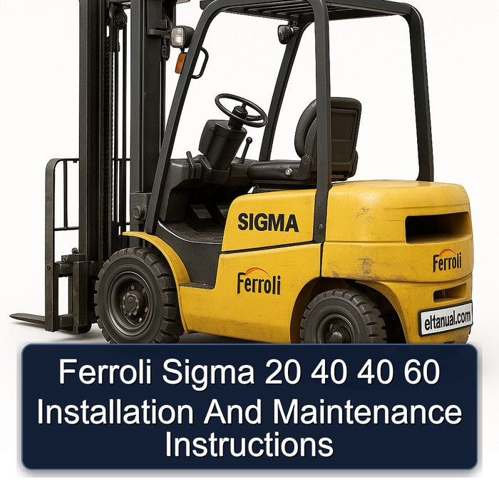 Ferroli Sigma 20 40 60 Installation Service Repair Workshop Manual PDF