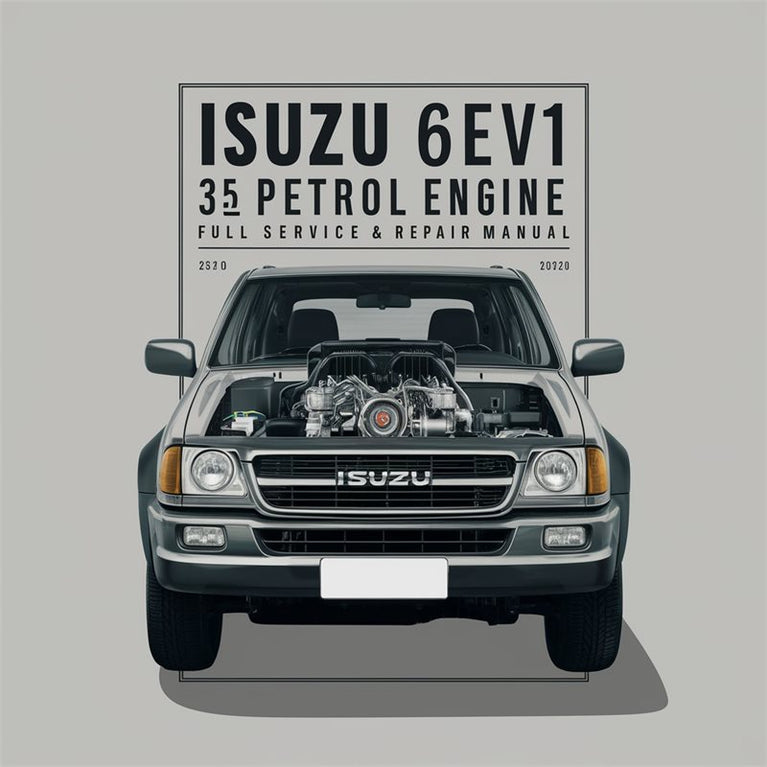 Isuzu Q Series 6ev1 3.5l Petrol Engine Service Repair Workshop Manual PDF