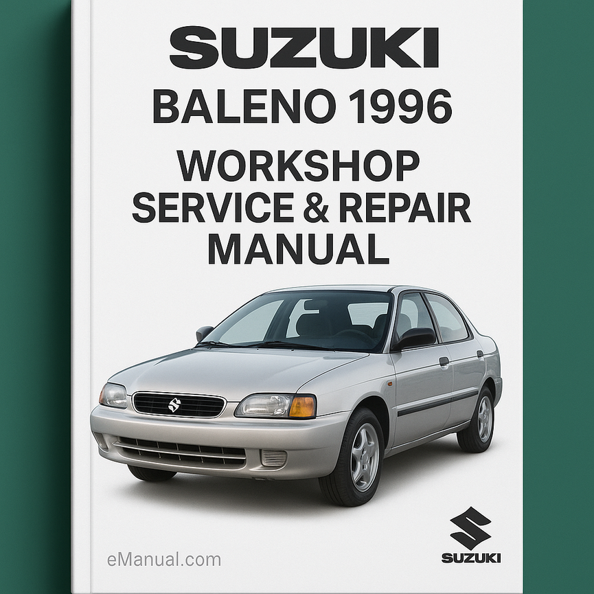 Manual de servicio y reparación del taller Suzuki Baleno 1996