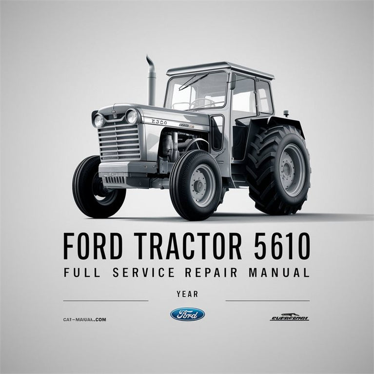 Ford Tractor 5610 Service Repair Workshop Manual PDF