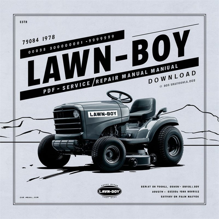 800000001-899999999 LAWN-BOY D433 /shop Service Repair Workshop Manual PDF