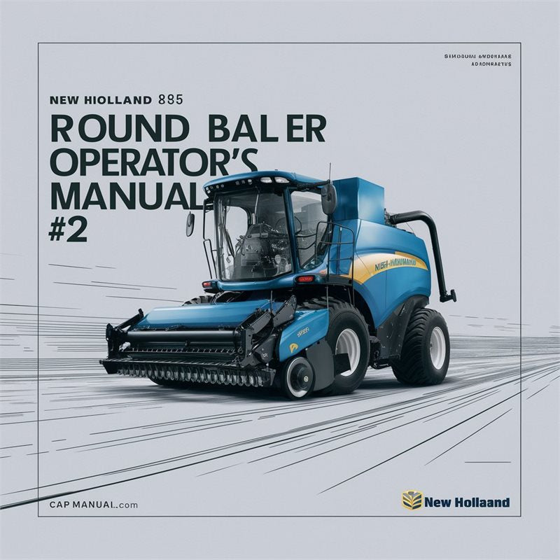 New Holland 855 Round Baler Operators 2 Operator's Manual PDF