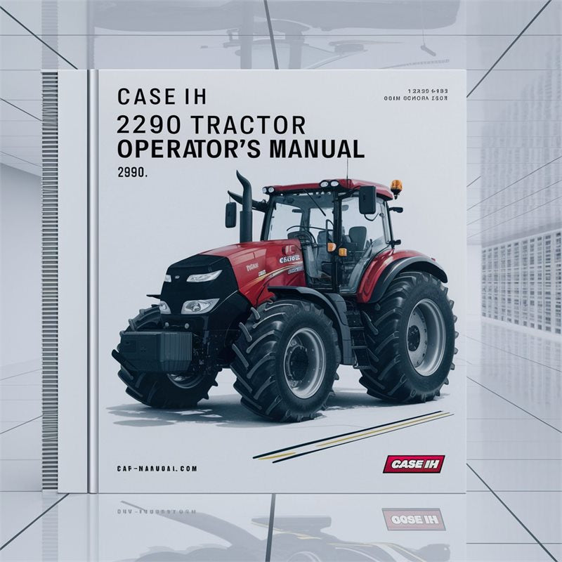 Case IH 2290 Tractor Operators Operator's Manual PDF