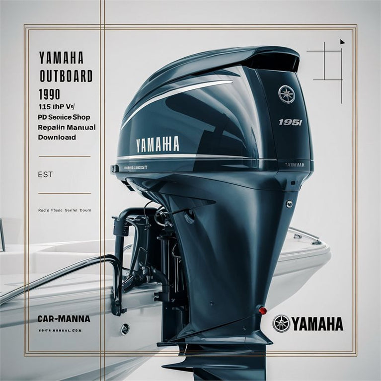 1990 Yamaha Outboard 115 Hp V4 (1730CC) 2-stroke /shop Service Repair Workshop Manual PDF