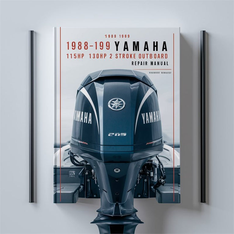 1988-1989 Yamaha 115HP 130HP 2-stroke Outboard Service Repair Workshop Manual PDF