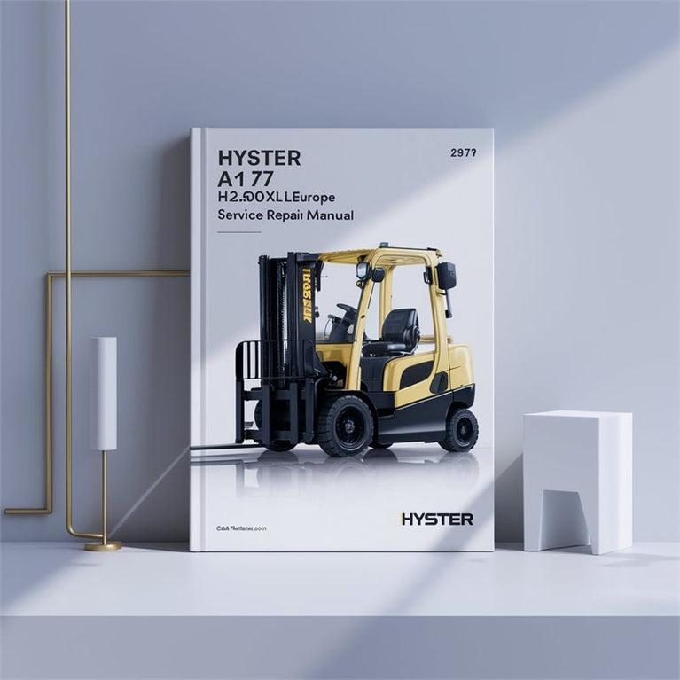 Hyster A177 (h2.50xl Europe) Forklift Service Repair Workshop Manual PDF