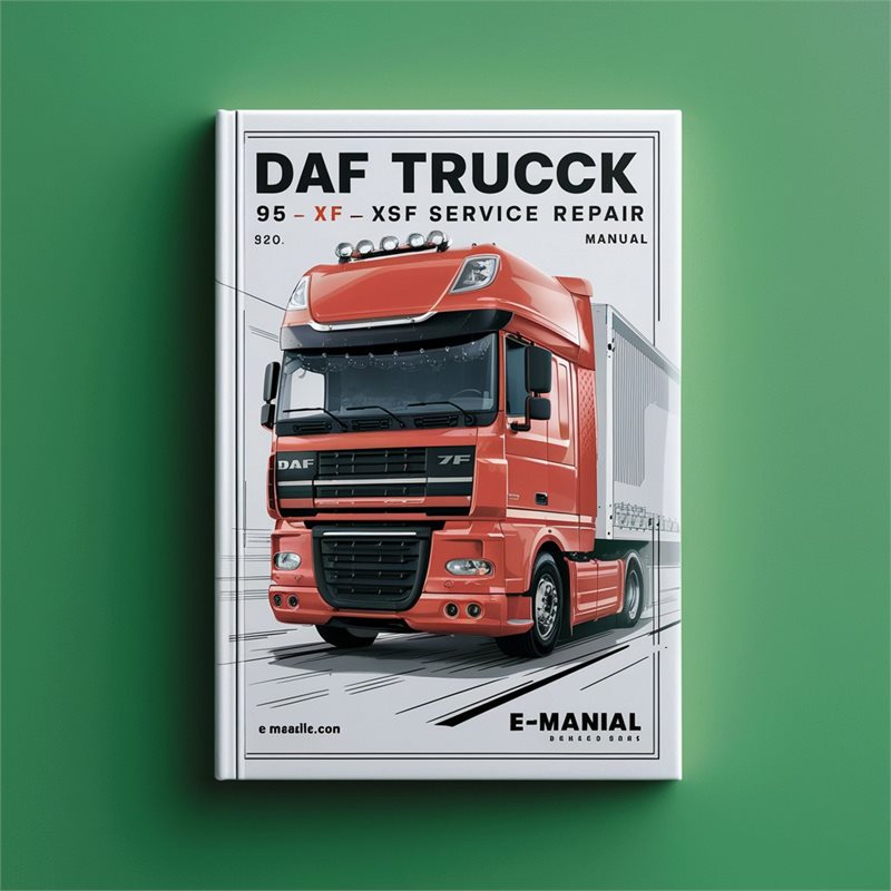 DAF XF Series Truck 95 95XF Service Repair Workshop Manual PDF