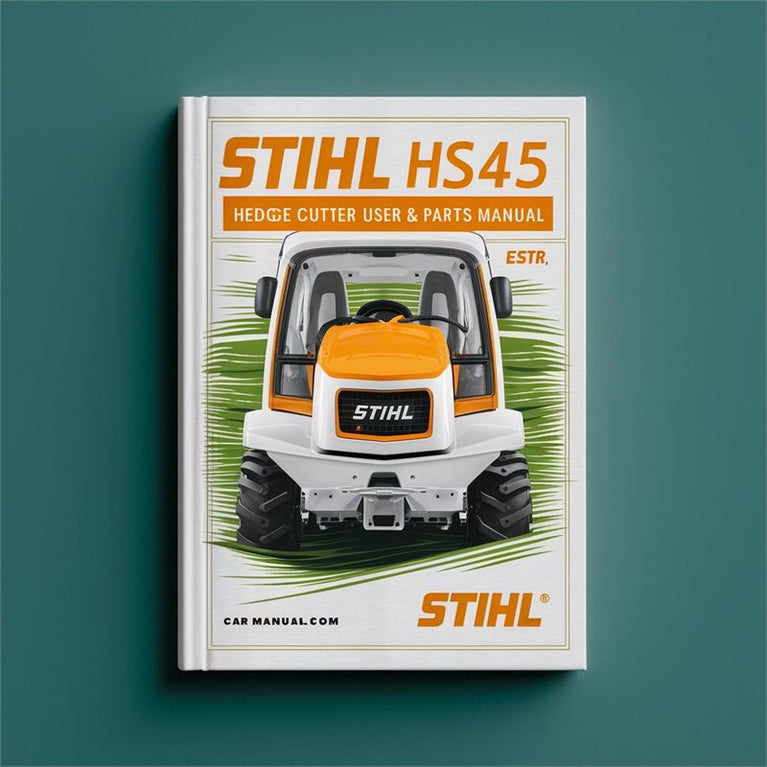 STIHL HS45 HEDGE CUTTER User & Parts Manual PDF