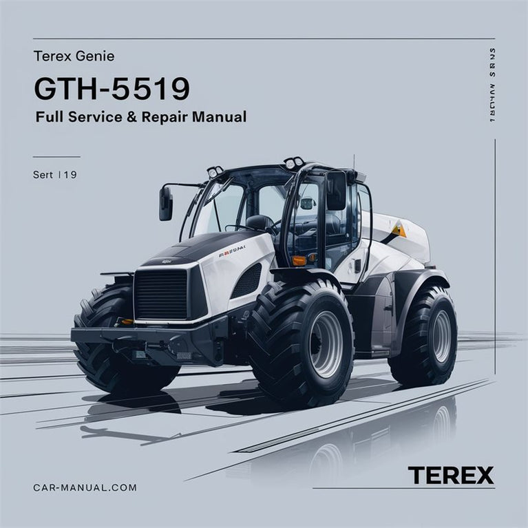 Terex Genie GTH-5519 Service Repair Workshop Manual PDF