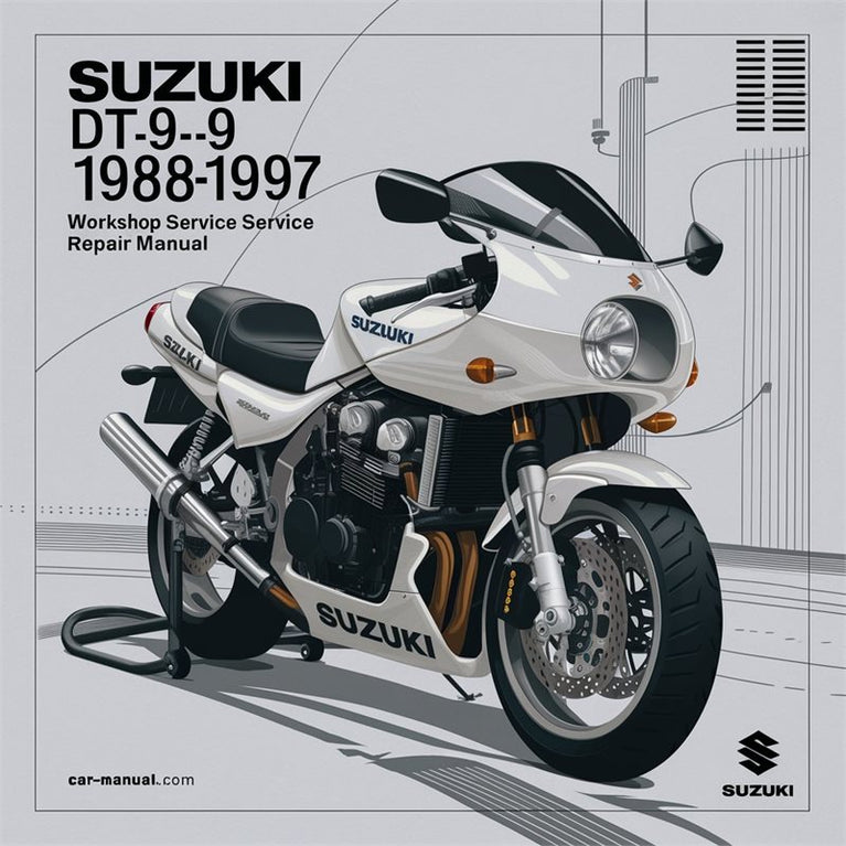 1988-1997 Suzuki Dt9.9 Dt-9.9 Service Repair Workshop Manual PDF