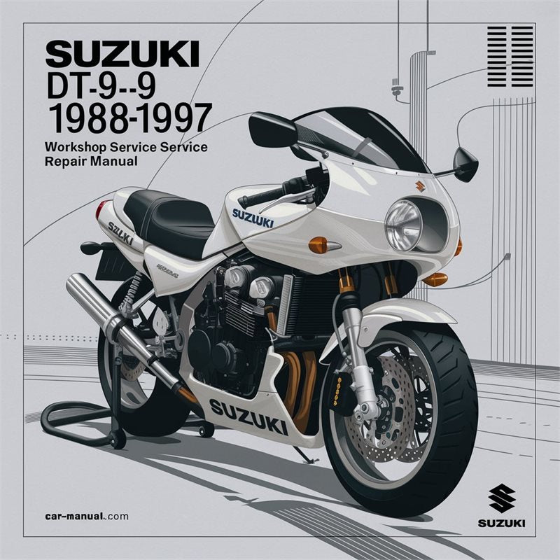 1988-1997 Suzuki Dt9.9 Dt-9.9 Service Repair Workshop Manual PDF