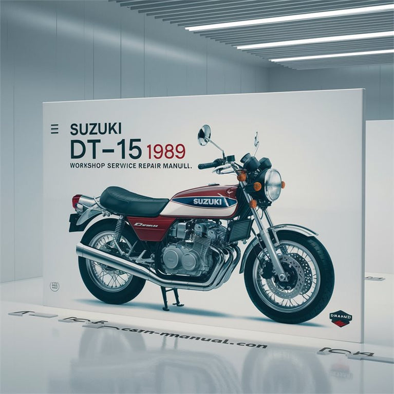 1988-1989 Suzuki DT15 DT-15 Service Repair Workshop Manual PDF