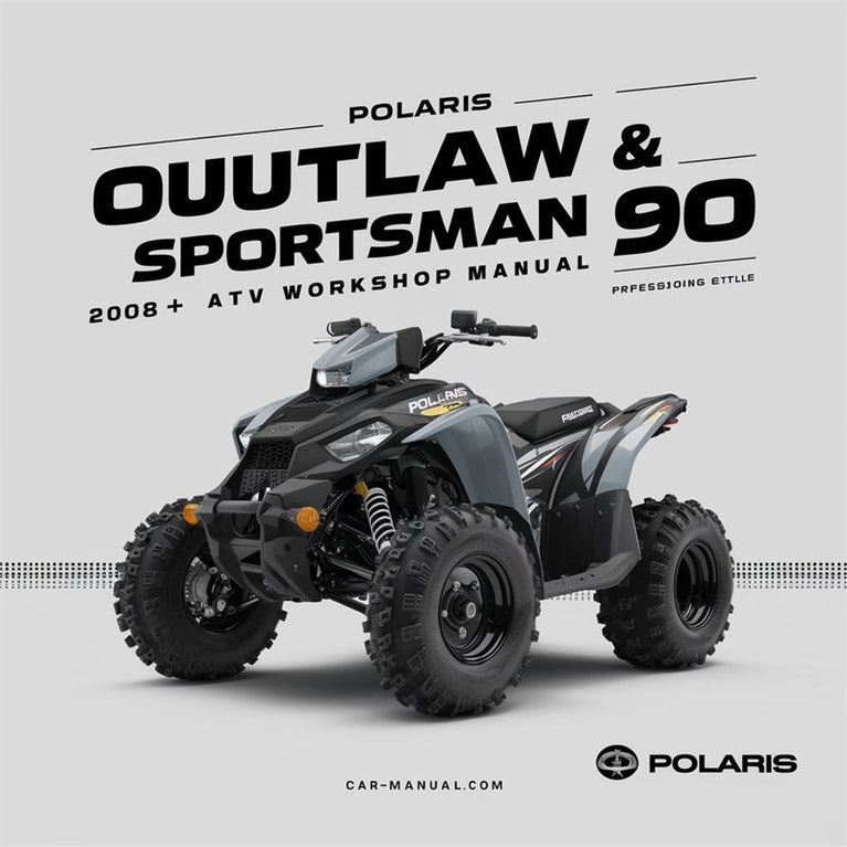 2008 Polaris Outlaw Sportsman 90 ATV Service Repair Workshop Manual PDF