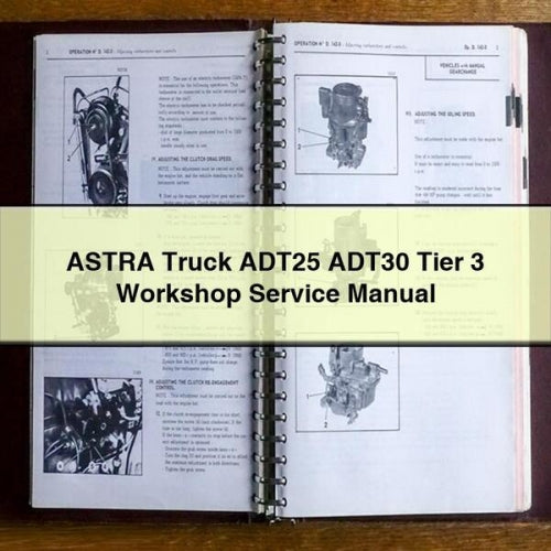 Iveco Astra Truck ADT25 ADT30 Tier 3 Service Repair Workshop Manual PDF