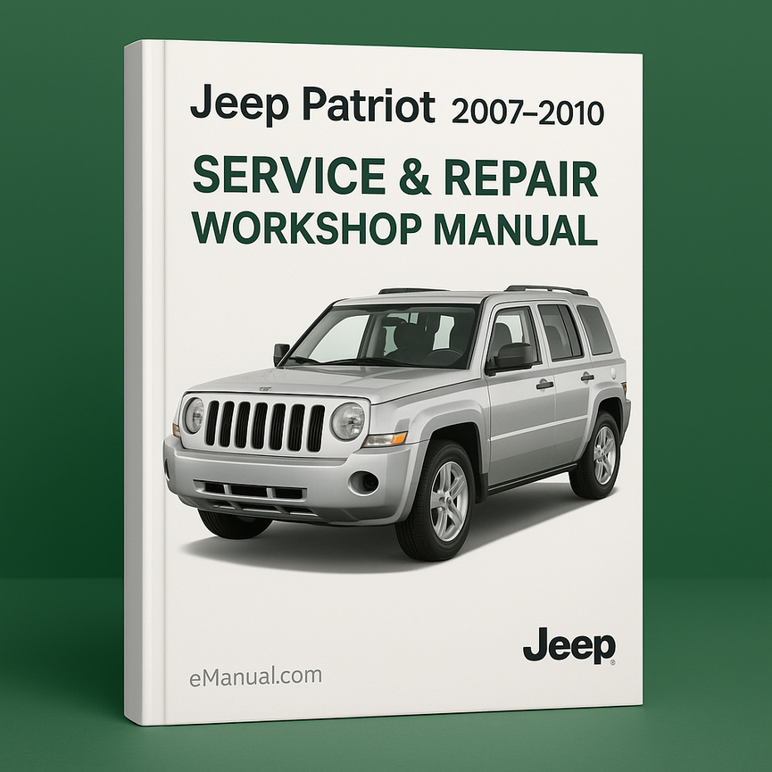 Manual de taller de servicio y reparación del Jeep Patriot 2007-2010
