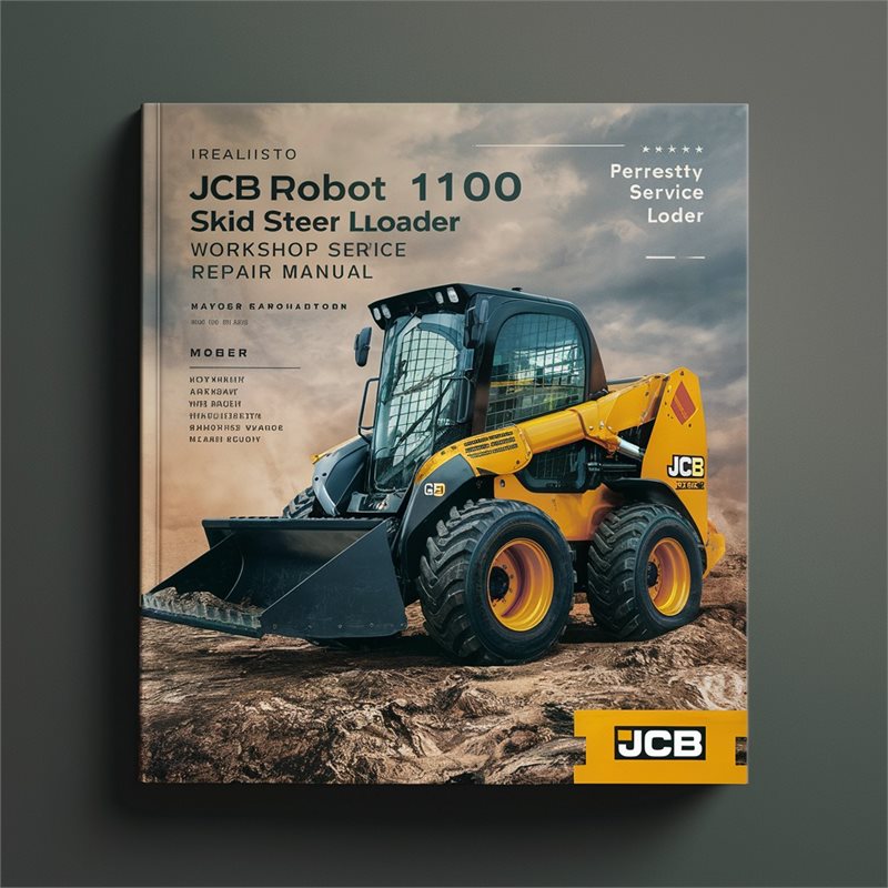 JCB Robot 1100 Skid Steer Loader Service Repair Workshop Manual PDF