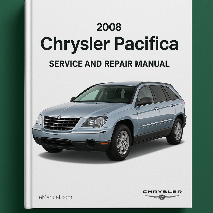 Manual de servicio y reparación de Chrysler Pacifica 2008