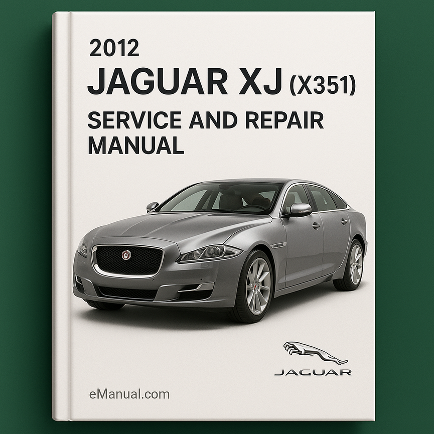Manual de servicio y reparación del Jaguar XJ (X351) 2012