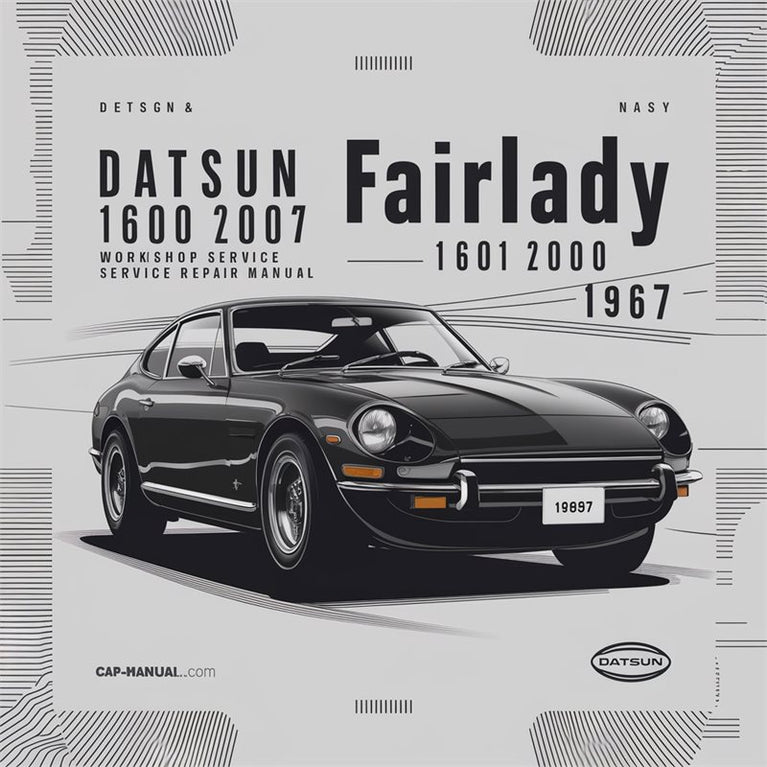 1967-2000 Datsun Fairlady 1600 Service Repair Workshop Manual PDF