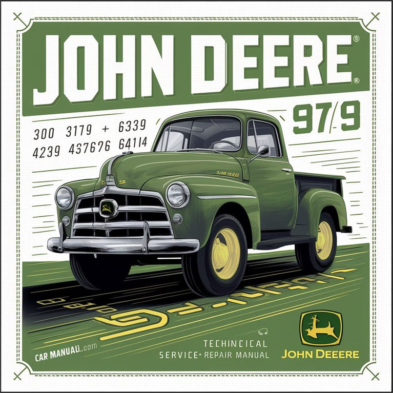 John Deere 300 3179 4239 6359 4276 6414 Diesel Engine Technical Service Repair Workshop Manual PDF