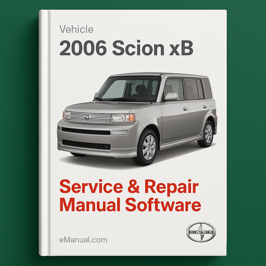 Manual de servicio y reparación de Scion XB 2006