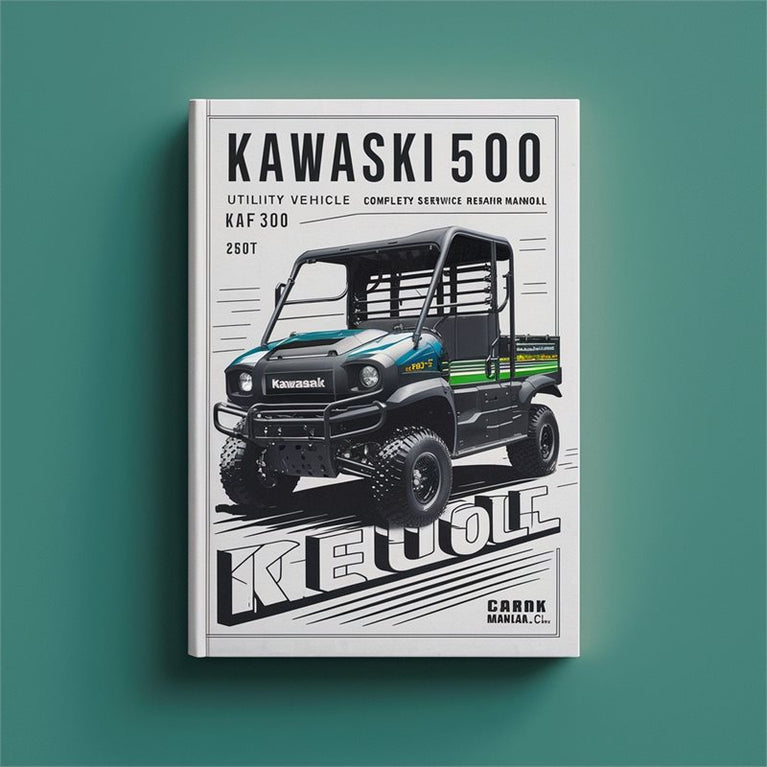 Kawasaki Mule 500 Utility Vehicle KAF300 Service Repair Workshop Manual PDF